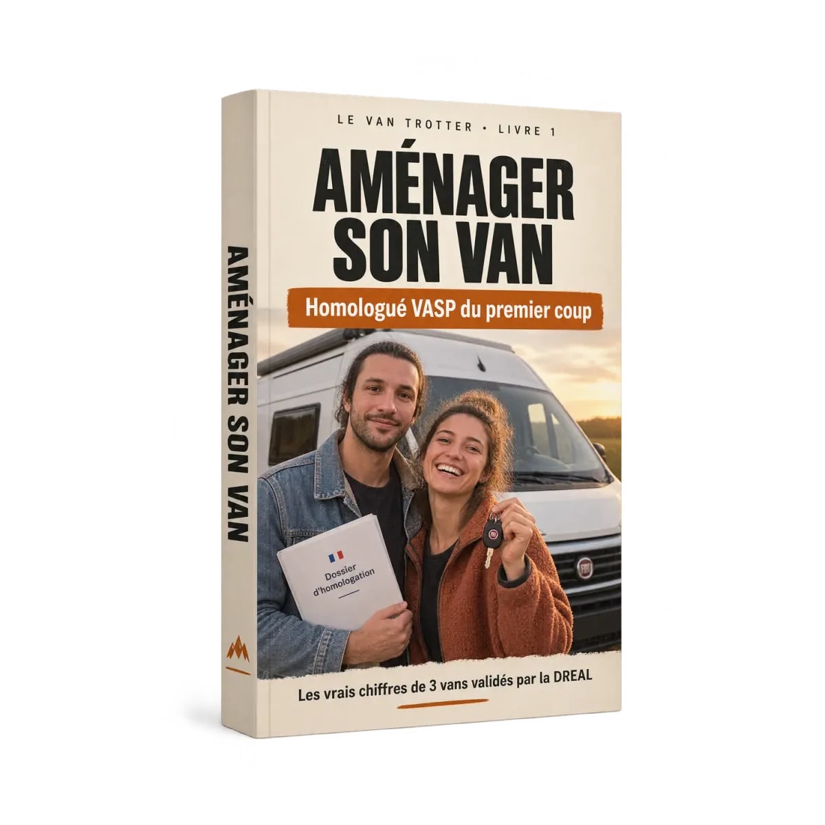 Couverture du livre « Aménager son van », livre 1 du Van Trotter